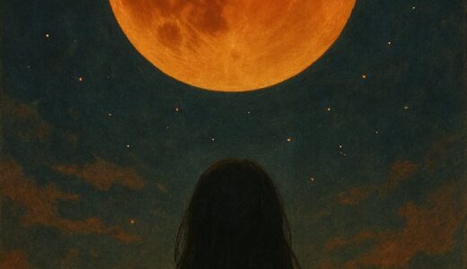 月が赤く染まる夜に
