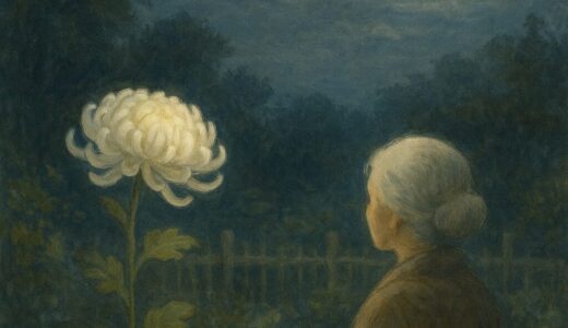 『菊と月と手放しの庭』