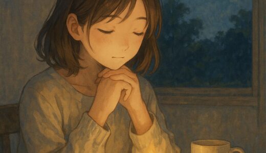 静かな灯りの中で