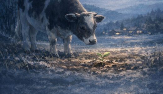 自分にやさしく立っているだけで、誰かの芽を守っていることがある