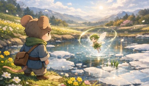 氷が溶ける音は聞こえなくても、春はもう動き出している