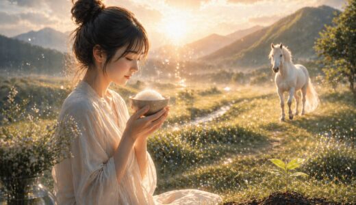 与えたはずなのに、満たされていく。