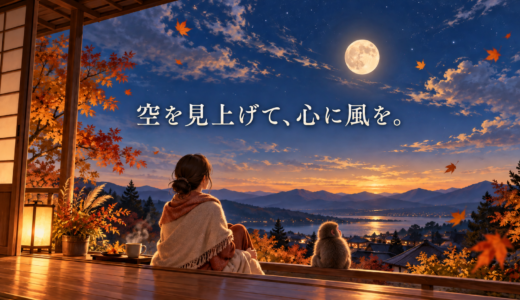 【10月25日の暦】大安×「開」　　　　　　　　　　　　　　　　言えずにいた一言を、そっと届ける日